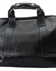 TRAVEL COLLECTION LOS PABLO DUFFLE BAG - BLACK AND CRIMSON RED