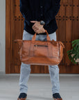 TRAVEL COLLECTION LOS PABLO DUFFLE BAG - HONEY