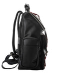 TRAVEL COLLECTION LOS PABLO BACKPACK - BLACK AND CRIMSON RED