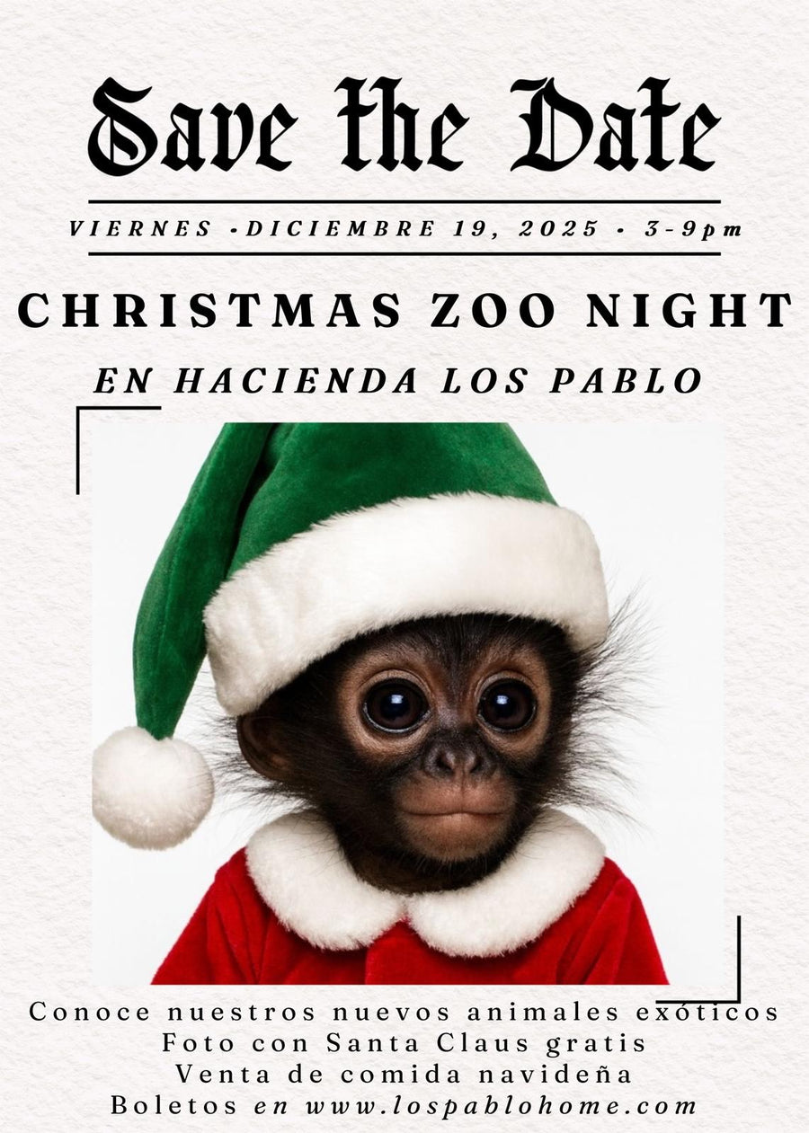 Día de Zoológico Viernes 19 de Diciembre, 2025 3:00pm -9:00pm